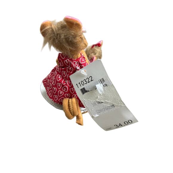 Annalee Valentine’s Day Mouse Figurines – Love & Heart Candy – Collectible Decor - Picture 5 of 5